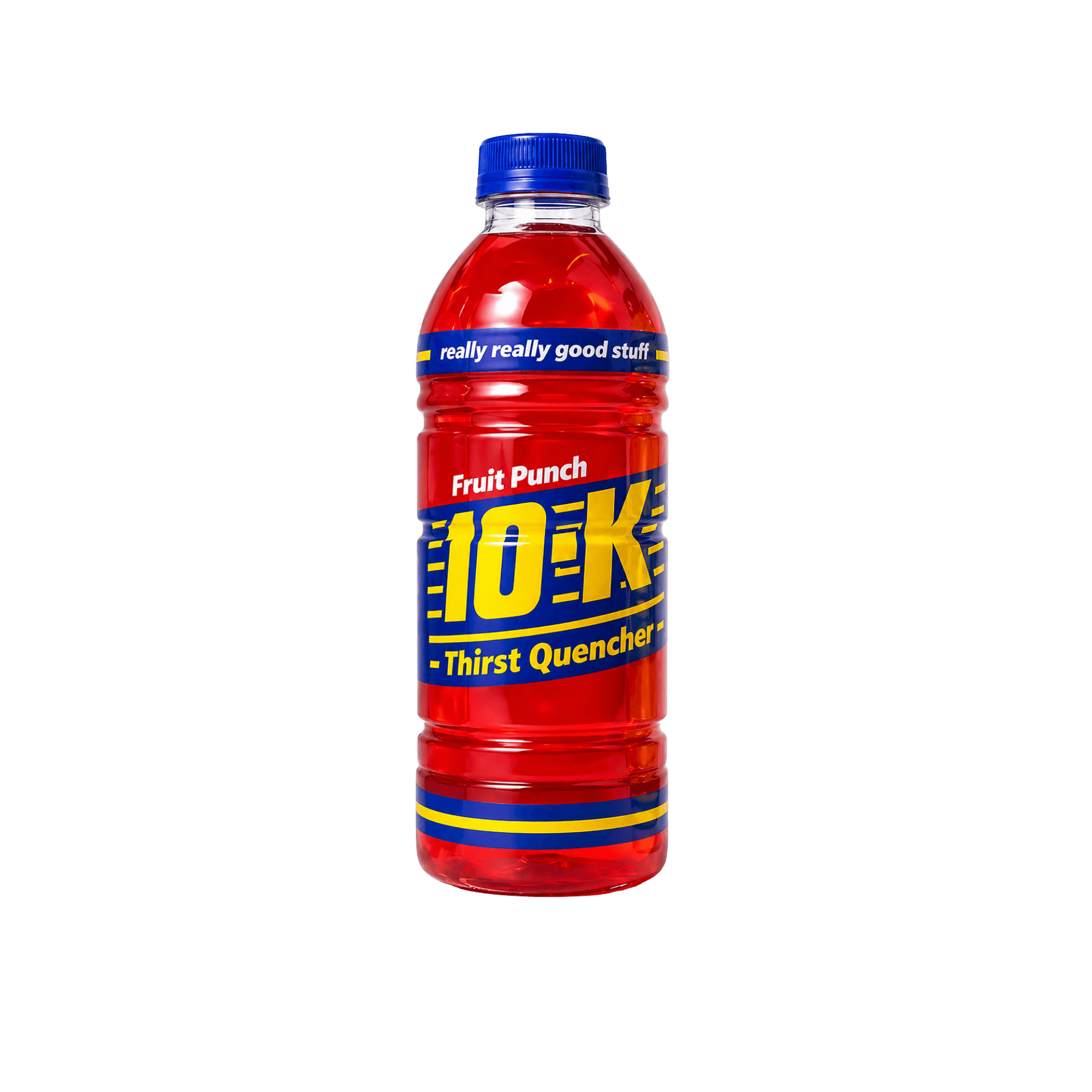 10-K Thirst Quencher Fruit Punch bottle